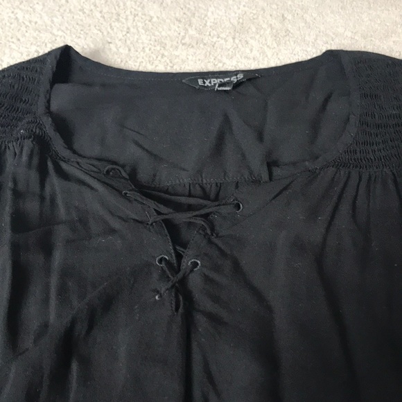 Lace up front tunic - Picture 2 of 3